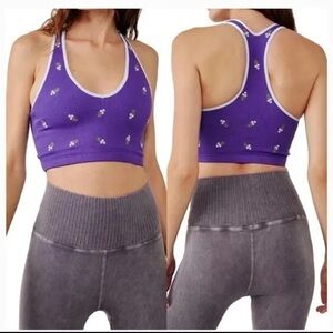 Embroidered Free People Movement Top